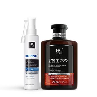 HC Doping, Şampuan 2'li Saç Bakım Seti - Avantajlı Fiyat