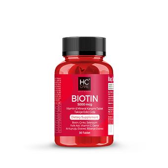HC Saç Vitamini, Biotin - 30 Tablet
